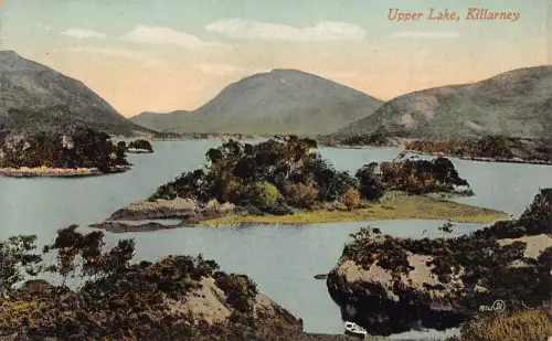 L386 Irland Upper Lake Killarney Vintage Postkarte