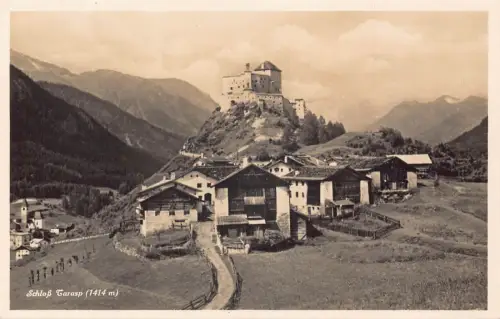 A180 Schweiz Schloss Tarasp Schloss Vintage Postkarte