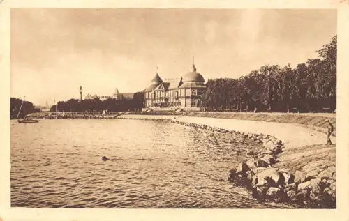 A181 Dänemark Langelinie Pavillon Kopenhagen Vintage Postkarte