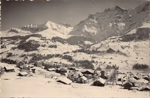 A186 Schweiz Andelboden Bunderspitz Kleinlonner Nuenihorn Berg Postkarte