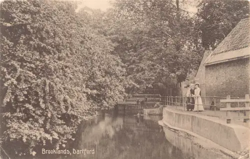 A785 England Dartford Brooklands Vintage Postkarte