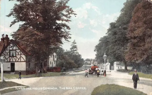 A787 England Tunbridge Wells Common Spa Corner 1908 Vintage Postkarte