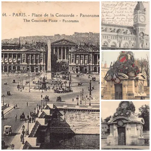 Frankreich Paris Lot 4 Postkarten L569