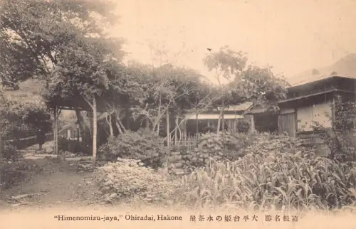 L276 Japan Himenomizu-jaya Ohiradai Hakone Vintage Postkarte