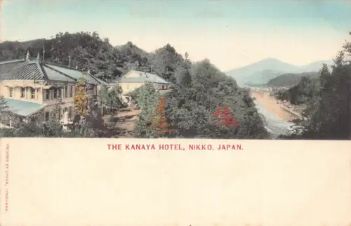 L275 Japan The Kanaya Hotel Nikko Vintage Postkarte