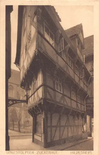 A020 Deutschland Hildesheim Umgestuelpter Zuckerhut Vintage Postkarte