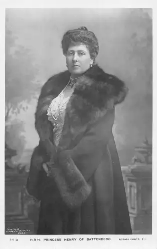 A828 Deutsches Königtum Adel Prinzessin Heinrich von Battenberg RPPC Vintage Postkarte