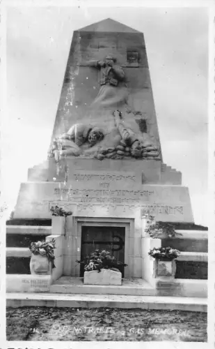 L116 Belgien Denkmal für die Gasopfer, bei Ypern alte Postkarte