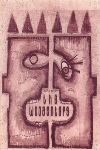 L287 Musik Band Rock Good Thing The Woooaentops Postkarte