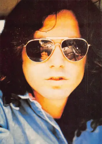 L287 Musik Sänger Rock Jim Morrison Solist von The Doors Postkarte