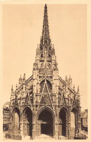B092 Frankreich Rouen Eglise Saint Maclou Kirche Vintage Postkarte