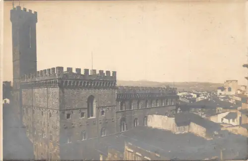 A228 Italien Rossi Genua Schloss Vintage Postkarte