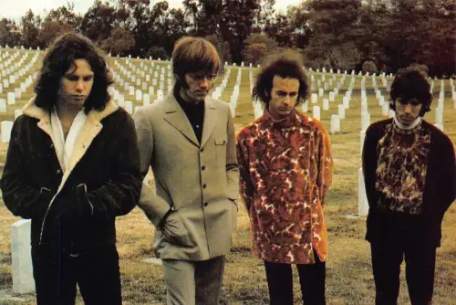 L290 Musik Band Rock The Doors Jim Morrison Robby Krieger Postkarte