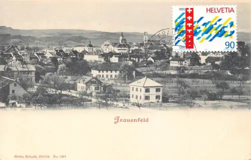 L299 Schweiz Frauenfeld alte Postkarte