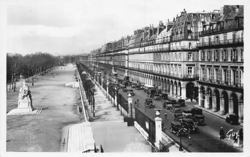 A234 Frankreich Rue de Rivoli Paris Autos Oldtimer Postkarte