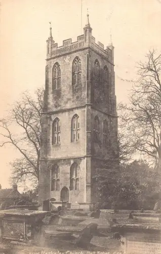 A242 England 1905 Berkeley Kirche Vintage Postkarte