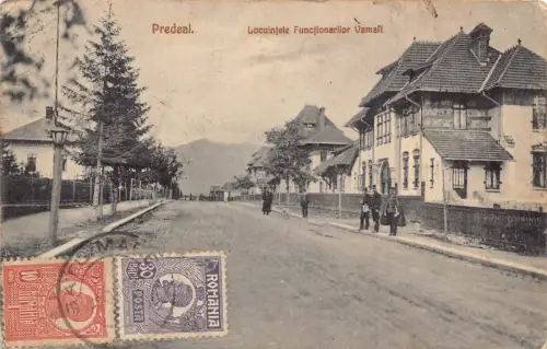 L314 Rumänien 1921 Predeal alte Postkarte