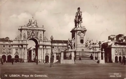 L067 Portugal Lissabon 1911 alte Postkarte