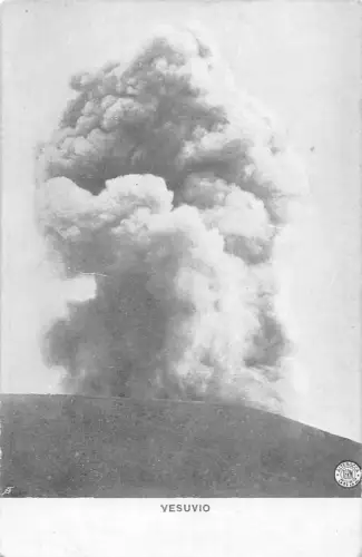 B149 Italien Vesuv Vulkan Vesuv Vintage Postkarte