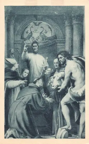 B145 Kunst Italien Venezia Chiesa della Madonna Saint Laurent Giustiniani Postkarte