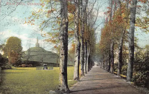 B143 England Canterbury Dane John Vintage Postkarte