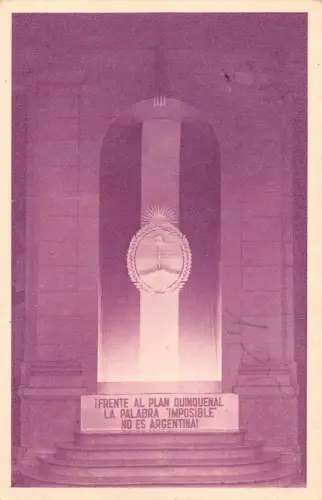 Argentinien 1949 Werbeausstellung Correos y Telekommunikation Postkarte B948