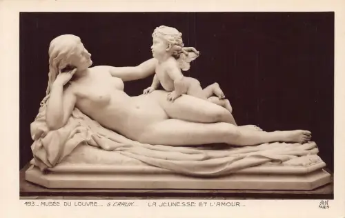 C004 Frankreich, Paris, Musee du Louvre Vintage Postkarte