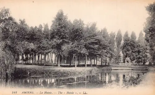 C004 Frankreich, Amiens Vintage Postkarte