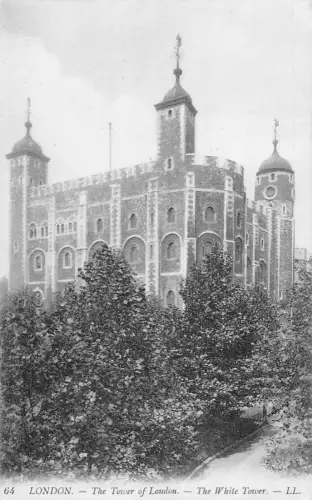 L069 England London The Tower of London White Tower Postkarte
