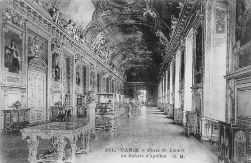 C005 Frankreich, Paris, Musee du Louvre Vintage Postkarte