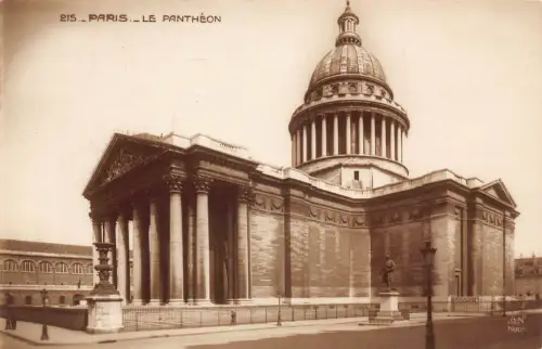 C005 Frankreich, Paris, Le Pantheon alte Postkarte