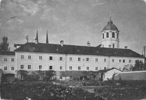 Deutschland 1930 Kapuzinerkloster St. Magdalena Altötting Vintage Postkarte C441