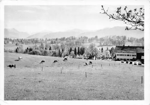 Deutschland Schwaerzenbach beim Tegernsee Vintage Postkarte C442