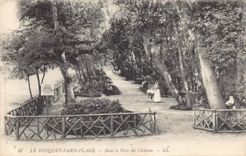 C016 Frankreich, Le Touquet Paris Plage 1911 alte Postkarte