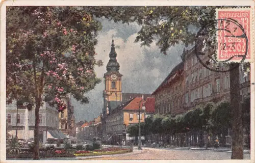 L146 Österreich 1922 Graz Bismarckplatz alte Postkarte