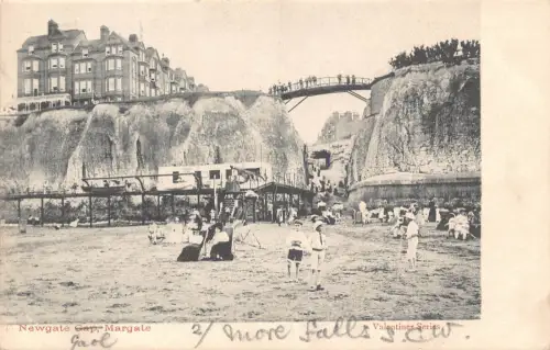 A888 England 1903 Newgate Gap Margate Vintage Postkarte