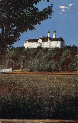 L340 Deutschland 1926 Viishofen Benediktiner Kloster Schweiklberg Vintage Postkarte