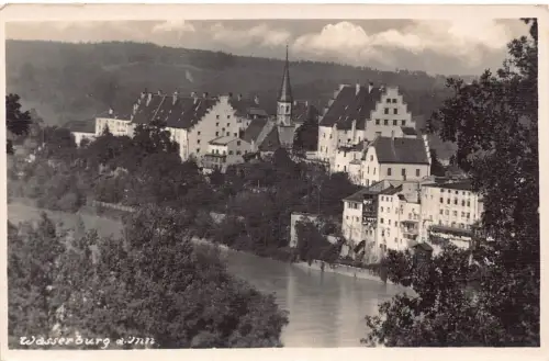 L341 Deutschland Wasserburg ein Inn Vintage Postkarte