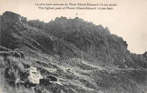 B642 Papua-Neuguinea Höchster Gipfel des Mount Albert Edward Postkarte
