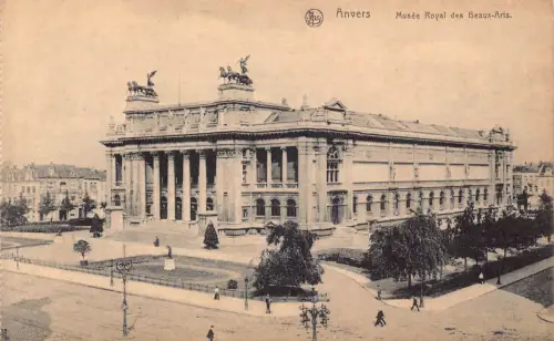 A903 Belgien Anvers Antwerpen Musee Royal de Beaux Arts Museum Postkarte