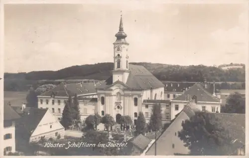 L341 Deutschland 1925 Kloster Schaeftlarn im Isartal alte Postkarte
