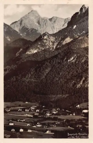 L181 Deutschland 1941 Bad Reichenhall Bayrisch Gmain mit Göllberg Postkarte