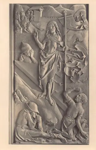 L350 Deutschland Detwang St. Peter Paulskirche Kirche Auferstelung Skulptur AK