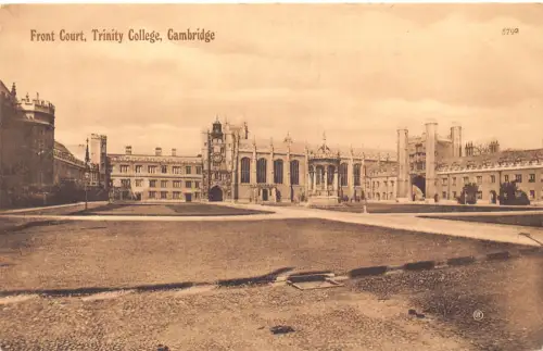 B182 England Fort Court Trinity College Cambridge Postkarte