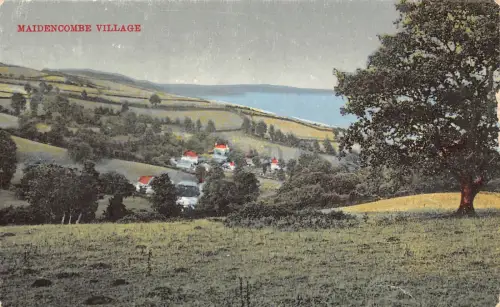 B181 England 1926 Maidencombe Village Vintage Postkarte