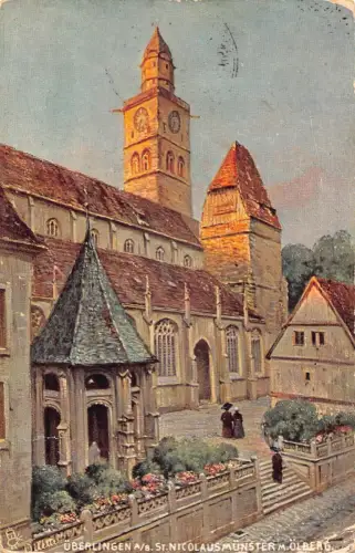 L195 Deutschland Ueberlingen am Bodensee St Nicolausmünster Oelberg AK