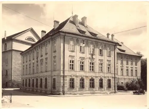 Deutschland Sayle Neuburg Do Schule RPPC Vintage Postkarte C444