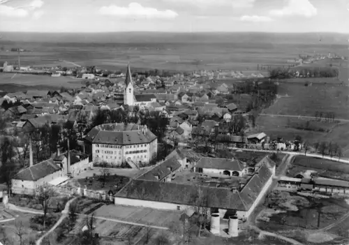 Deutschland Schloss Suenching Gut und Dorg bei Regensburg RPPC Postkarte C443