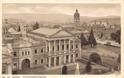 A930 Südafrika Natal Pietermaritzburg Vintage Postkarte