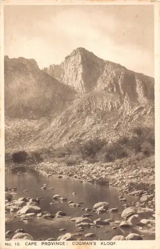 A934 Südafrika Kap Provinz Cogman's Kloof Vintage Postkarte